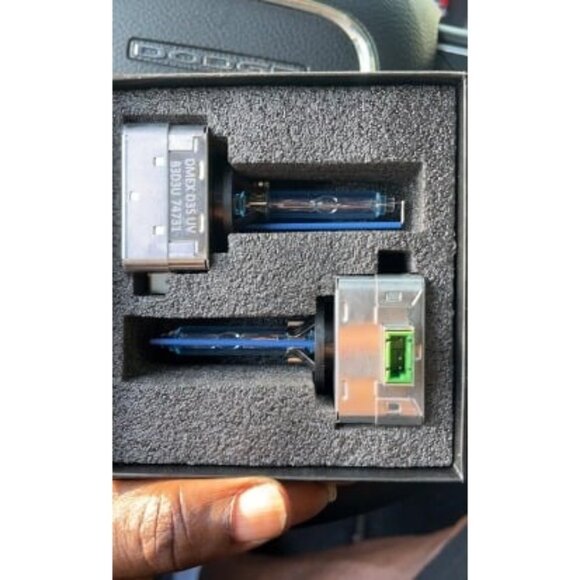 Headlight Bulbs Xenon 8000K White Blue 35W Replacement - Picture 1 of 1